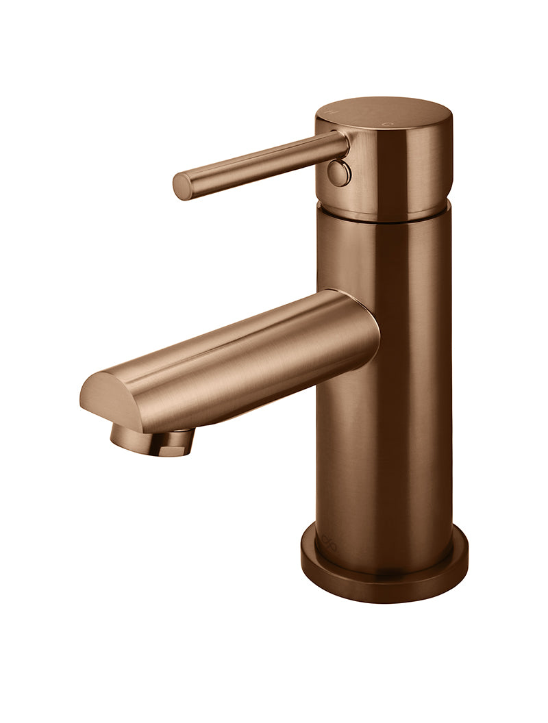 Meir Round Basin Mixer - Lustre Bronze