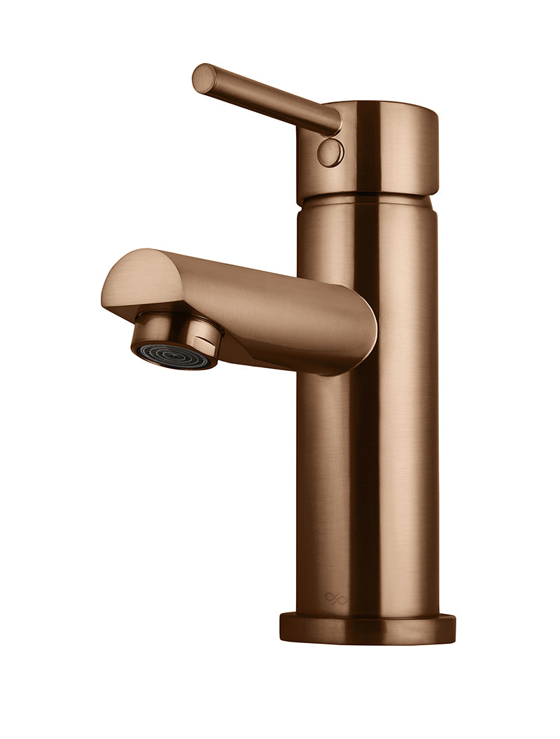 Meir Round Basin Mixer - Lustre Bronze