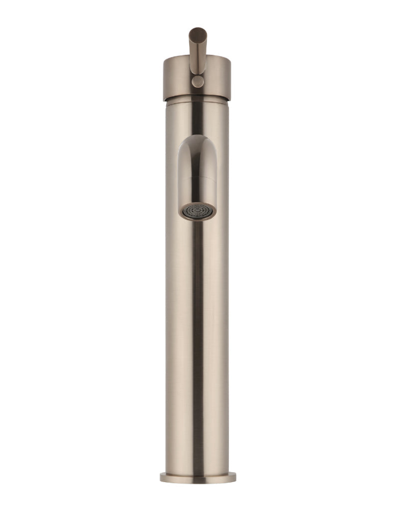 Meir Round Tall Curved Basin Mixer