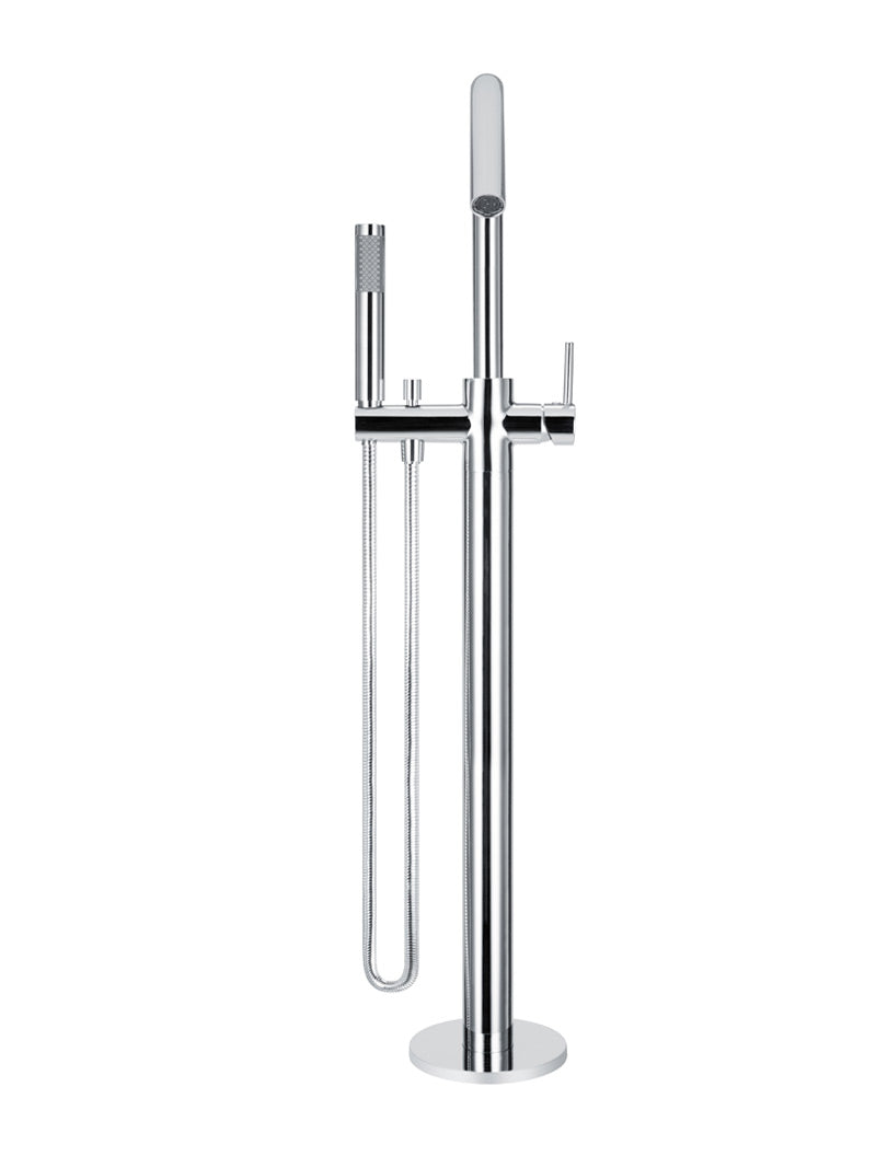 Meir Round Freestanding Bath Spout and Hand Shower