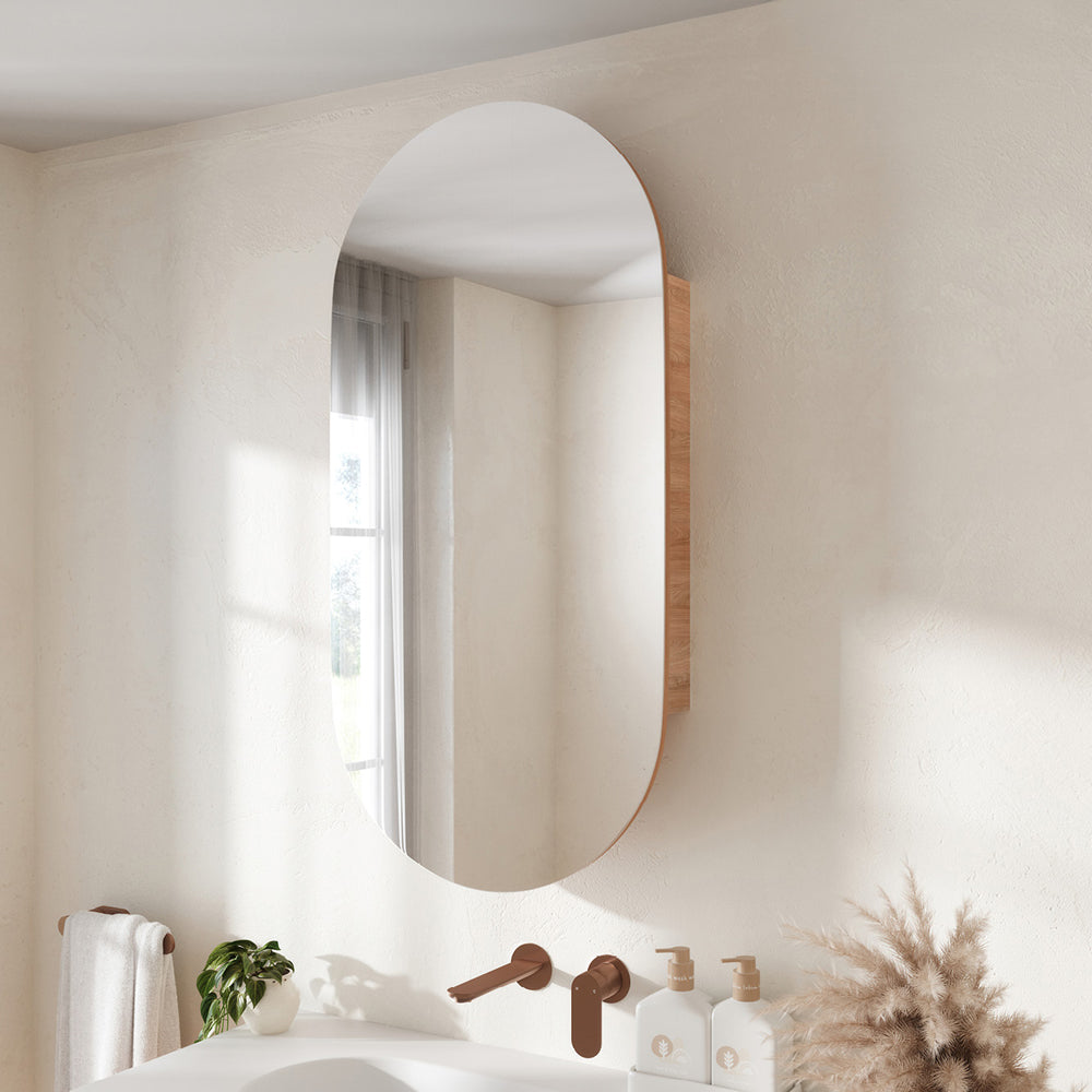 Fienza Marlowe Pill Mirror Cabinet