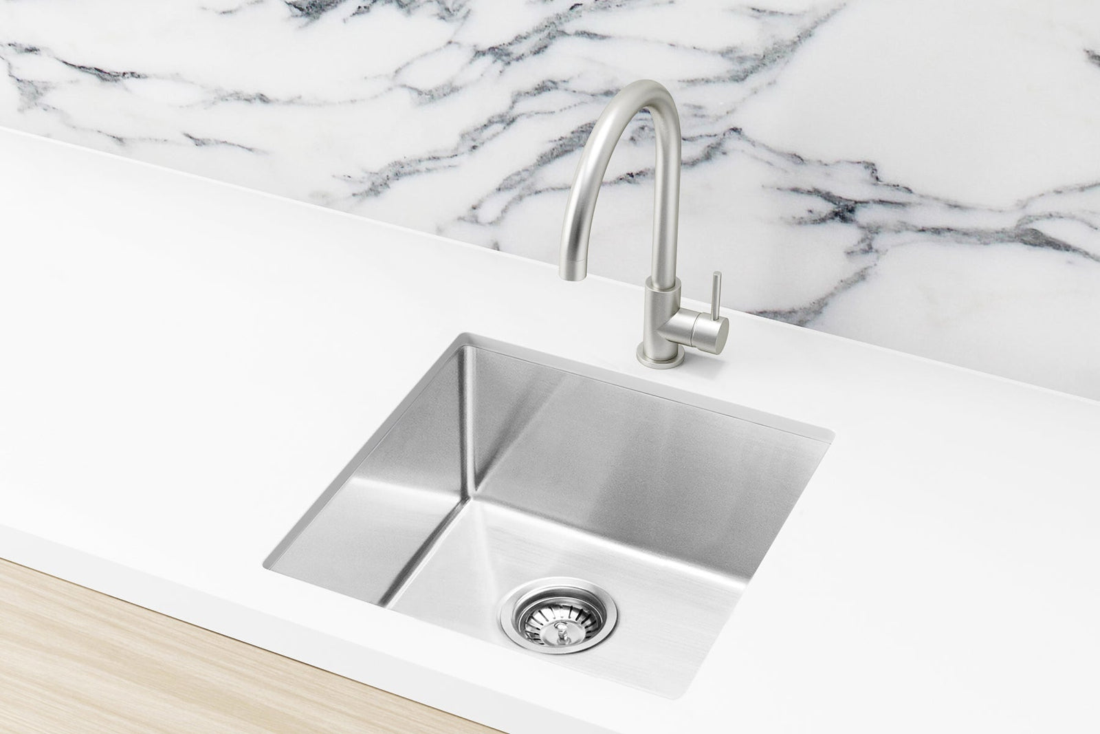 Meir Kitchen Sink Single Bowl 550 x 450