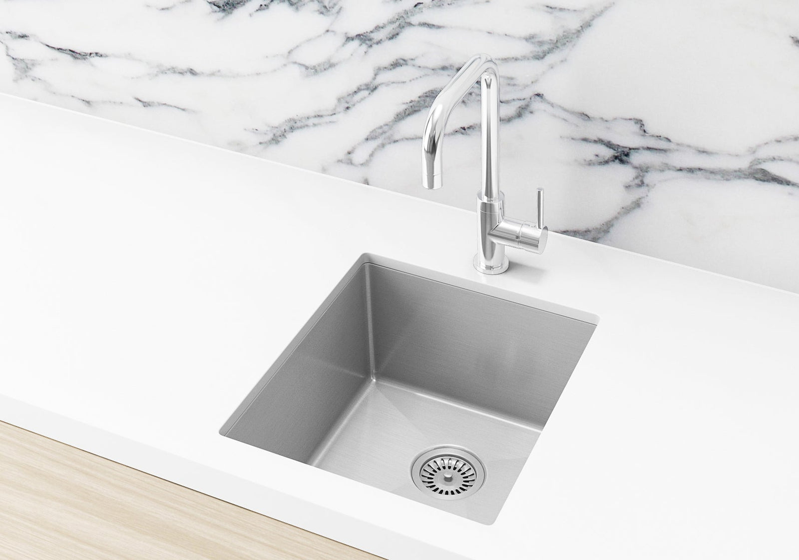 Meir Sink Strainer and Waste Plug Basket with Stopper