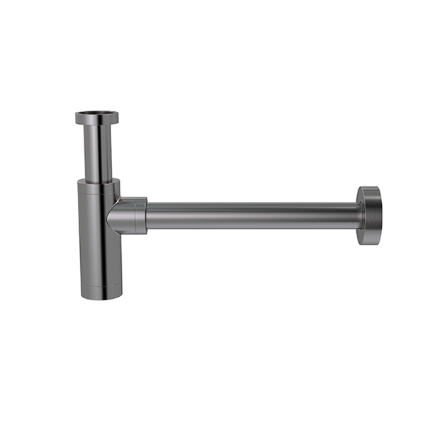 Meir Round bottle trap for 32mm basin waste and 32mm waste pipe with 40mm adapter