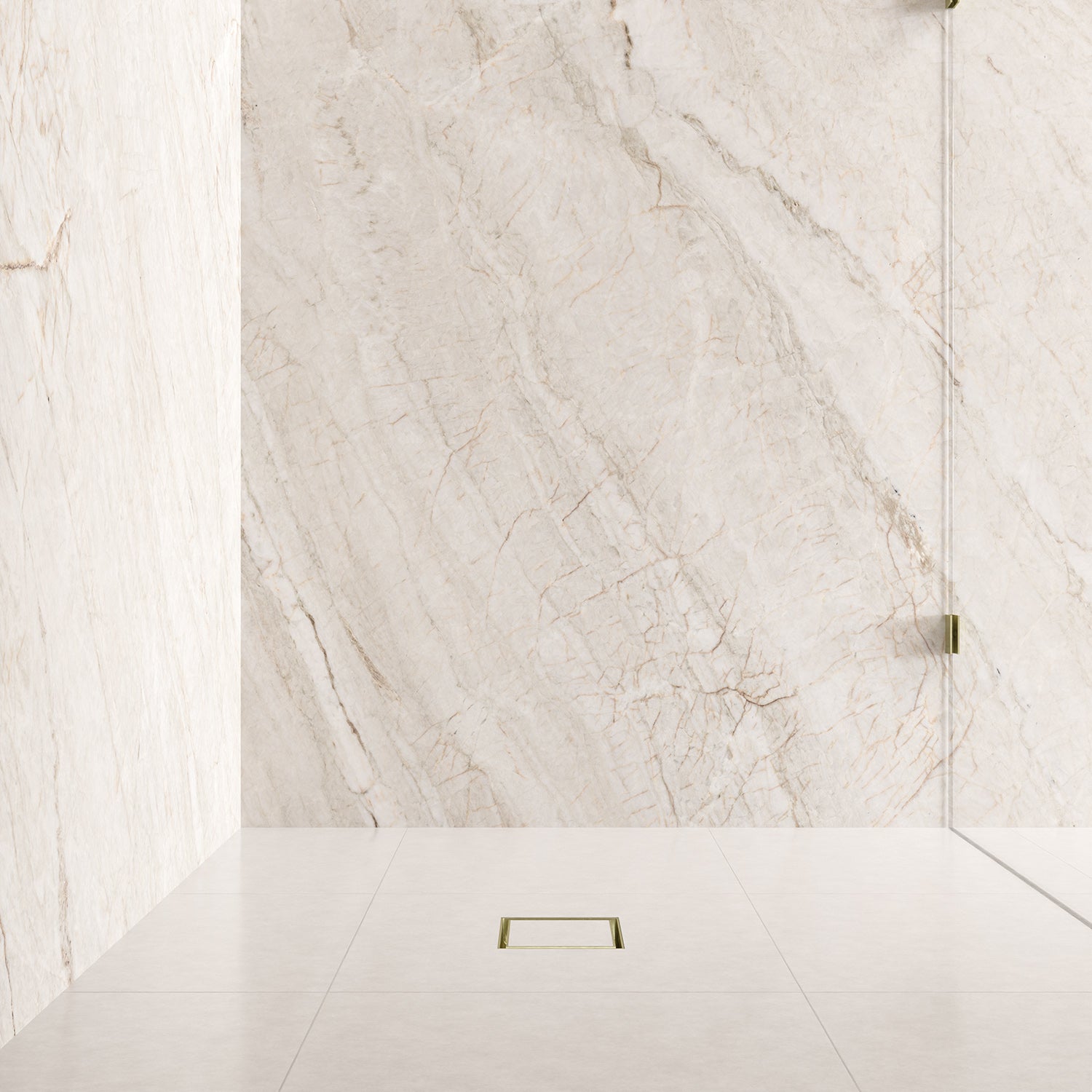 Meir Shower Waste with Tile Insert