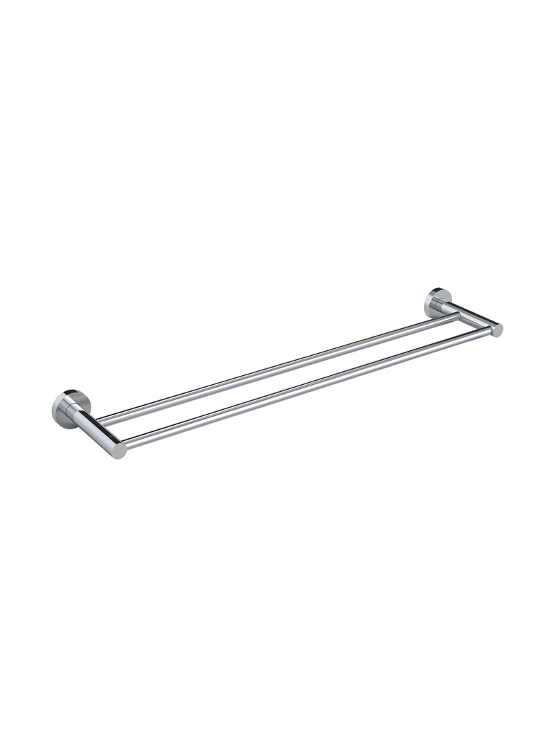 Meir Round Double Towel Rail 600mm