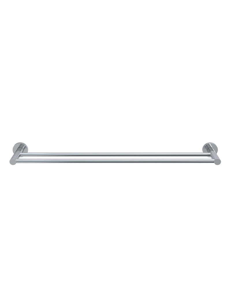 Meir Round Double Towel Rail 600mm