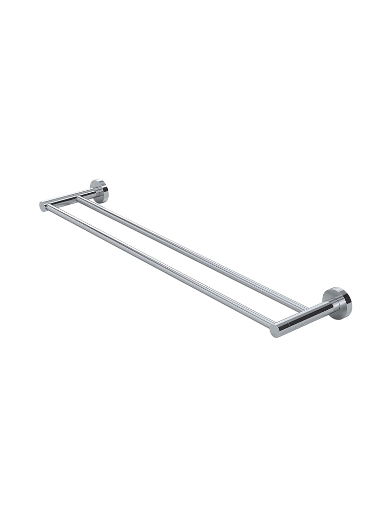 Meir Round Double Towel Rail 600mm