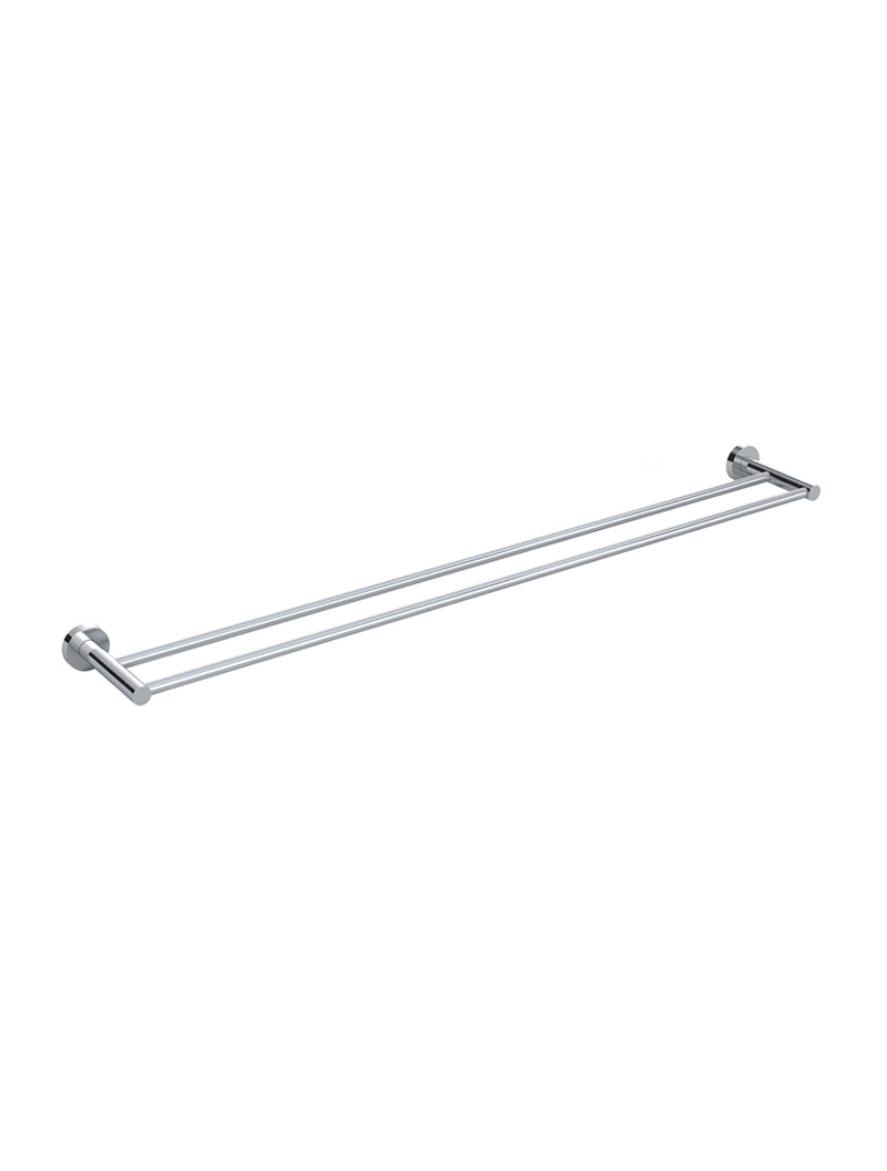Meir Round Double Towel Rail 900mm