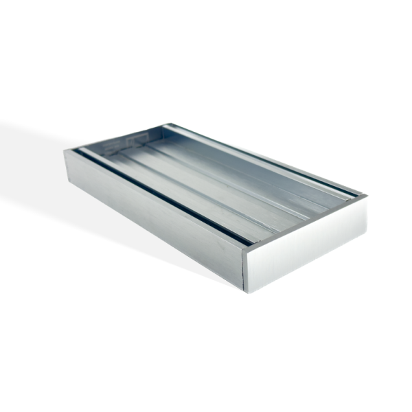 Muses Aluminium Brushed Silver Ezy Flow Tile Insert Grate 300 * 100 * 26 mm