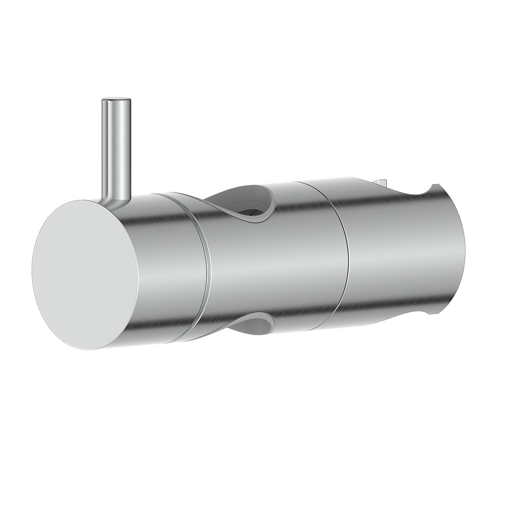 Fienza Round Slider for Shower Rail - Brushed Stainless Steel
