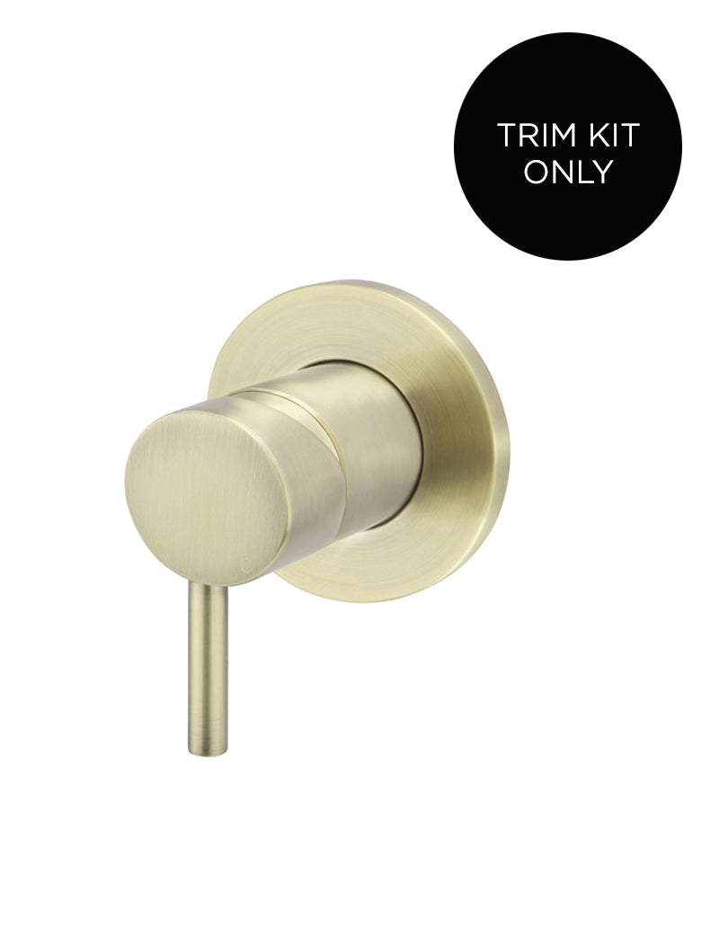 Meir Round Wall Mixer Short Pin-lever Finish Kit