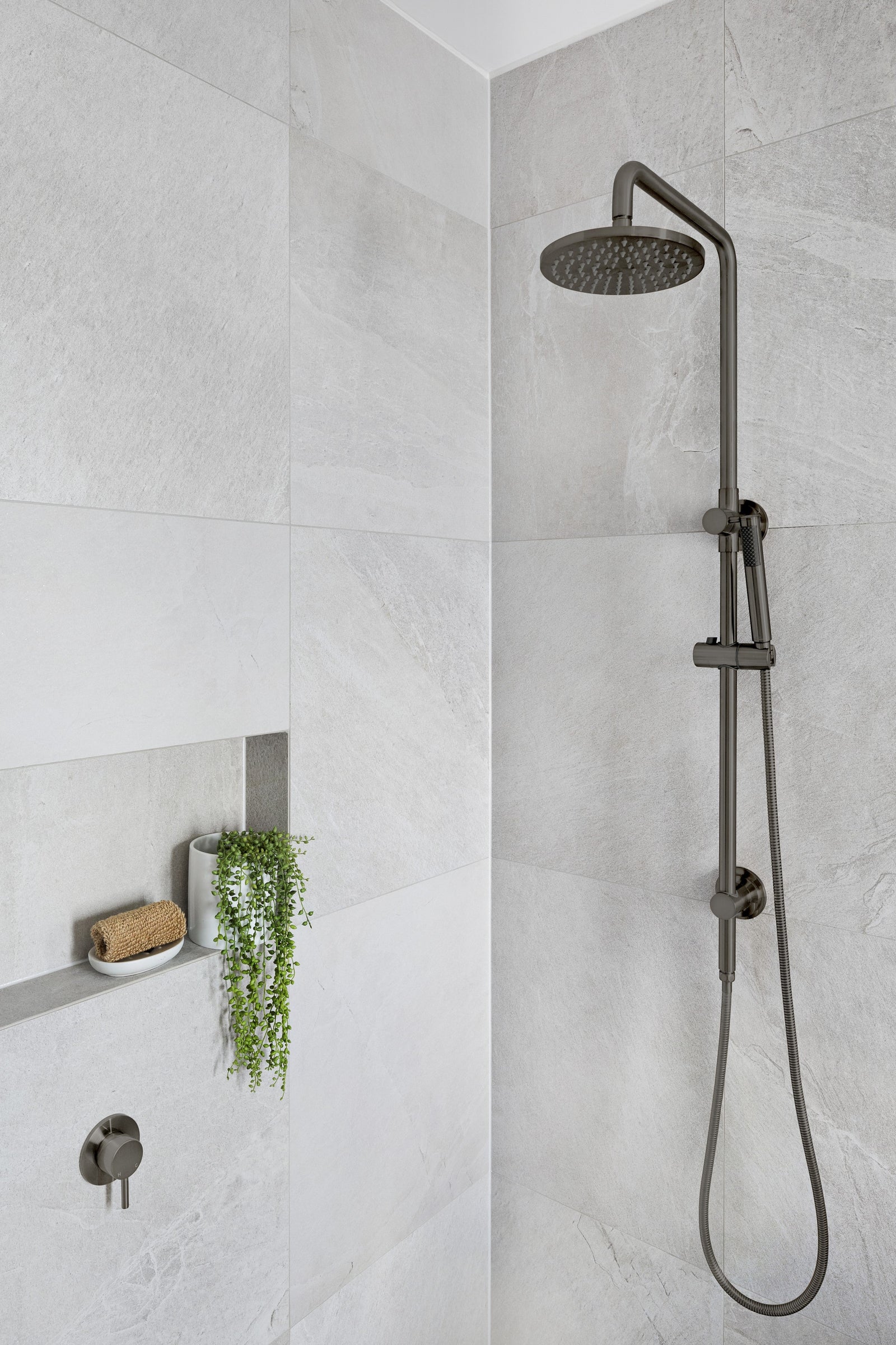 Meir Round Wall Mixer Short Pin-lever Finish Kit