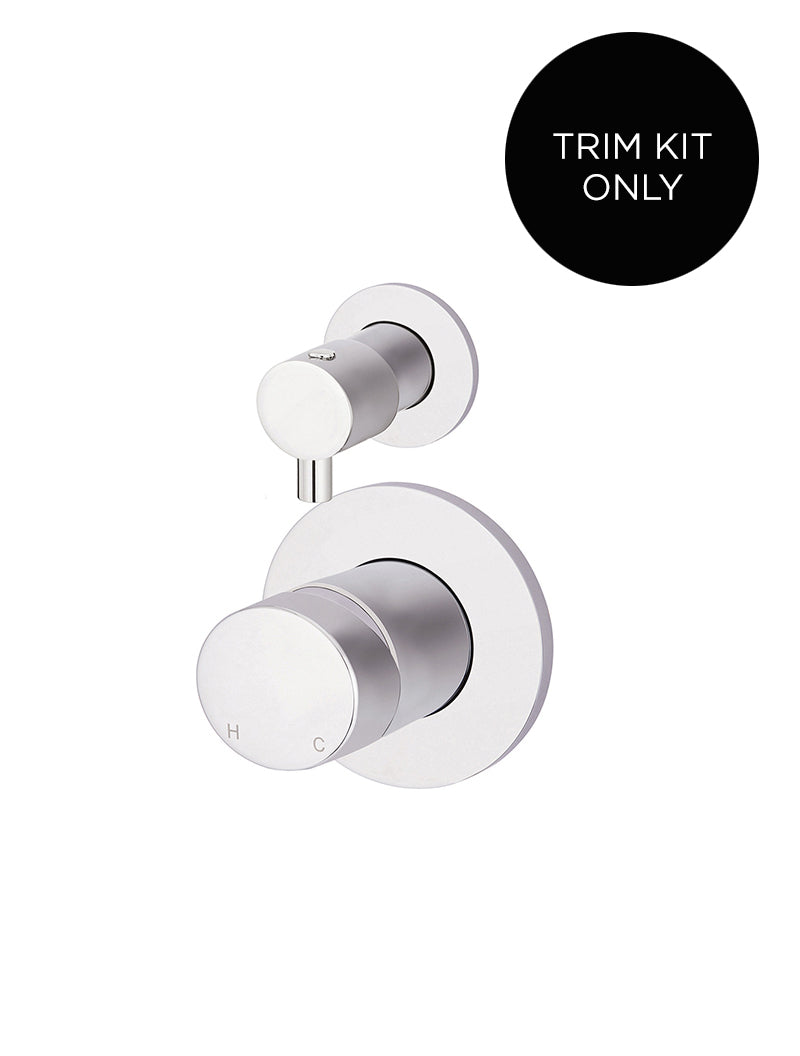 Meir Round Diverter Mixer Pinless Handle Finish Kit