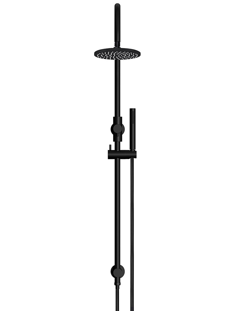 Meir 200mm Round Overhead Shower Set, Single Function Hand Shower