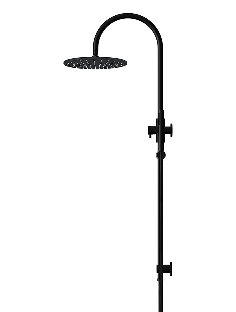 Meir 300mm Round Overhead Shower Set, Single Function Hand Shower