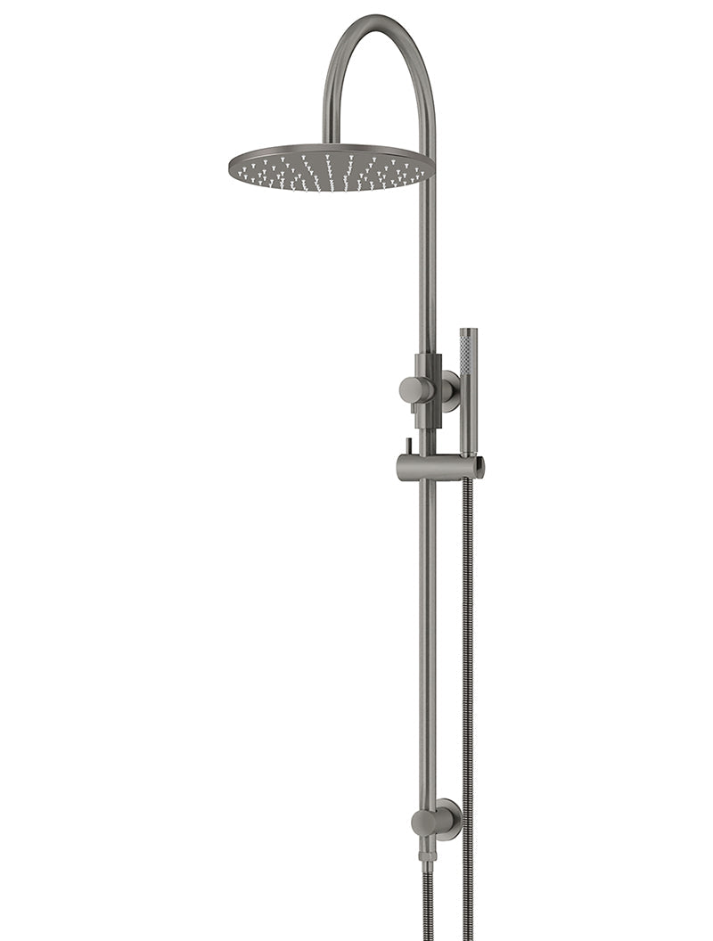 Meir 300mm Round Overhead Shower Set, Single Function Hand Shower
