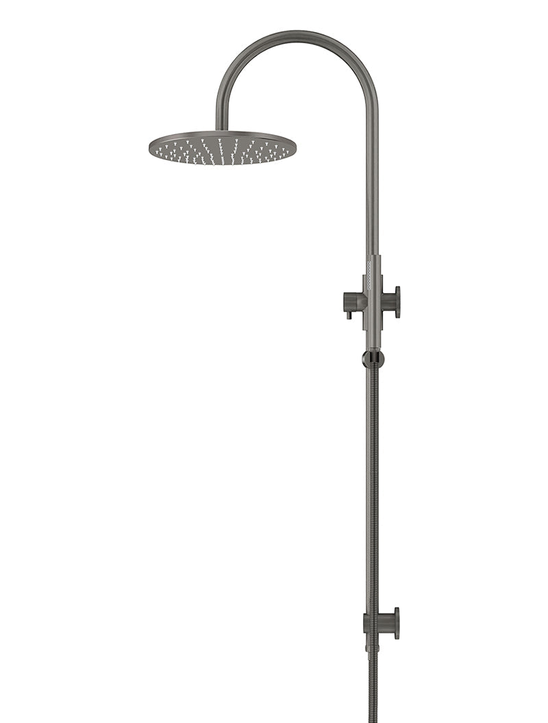 Meir 300mm Round Overhead Shower Set, Single Function Hand Shower