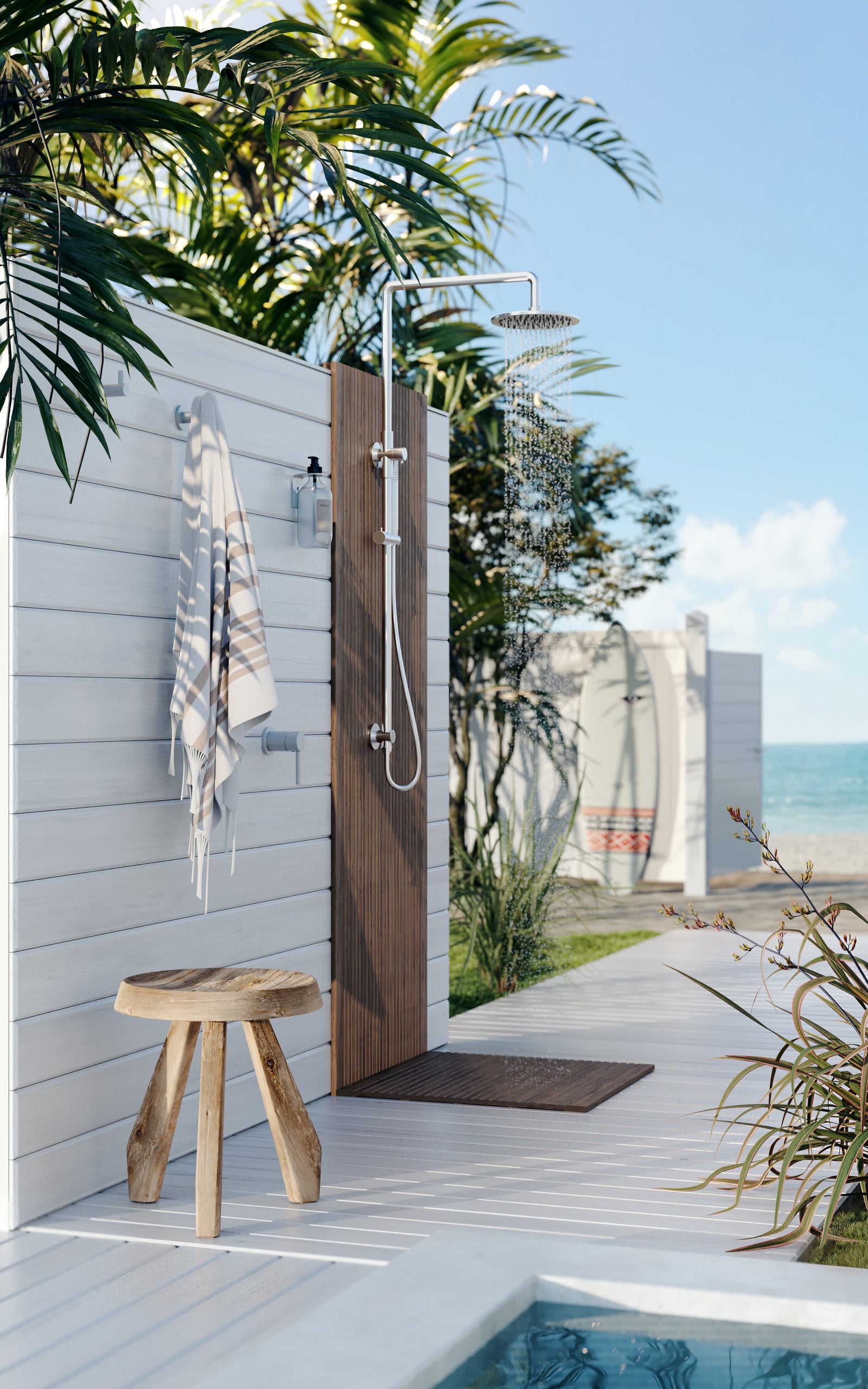 Meir Outdoor Soap Dispenser Bracket SS316