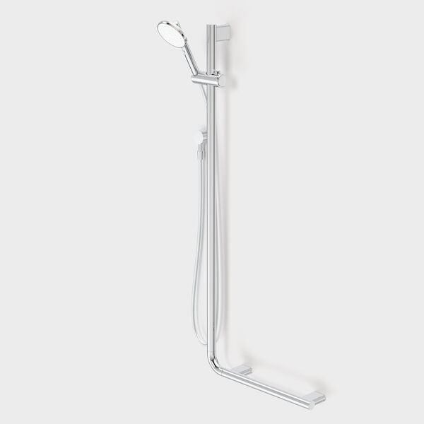 Caroma Opal® Support VJet Shower with 90 Degree Rail - Left and Right