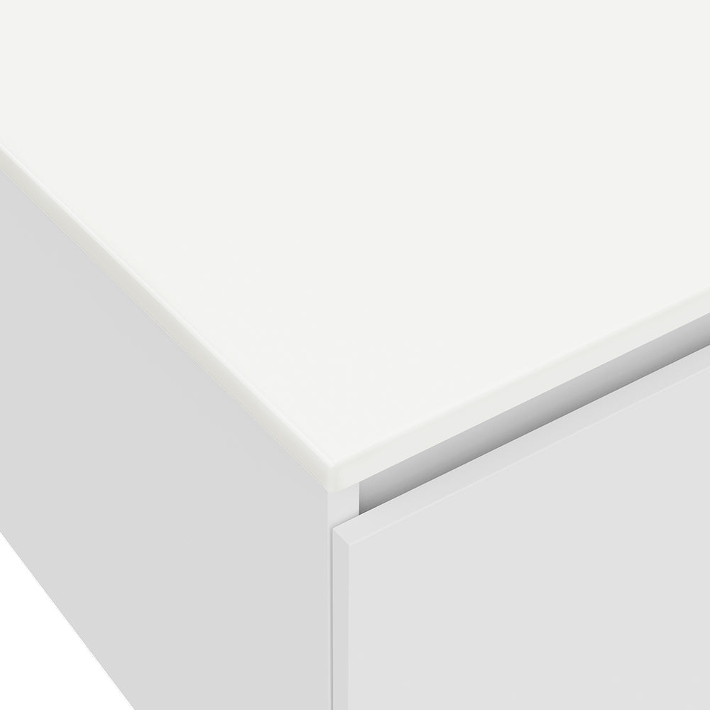 Fienza Solid Surface Vanity Top - Ensuite Depth