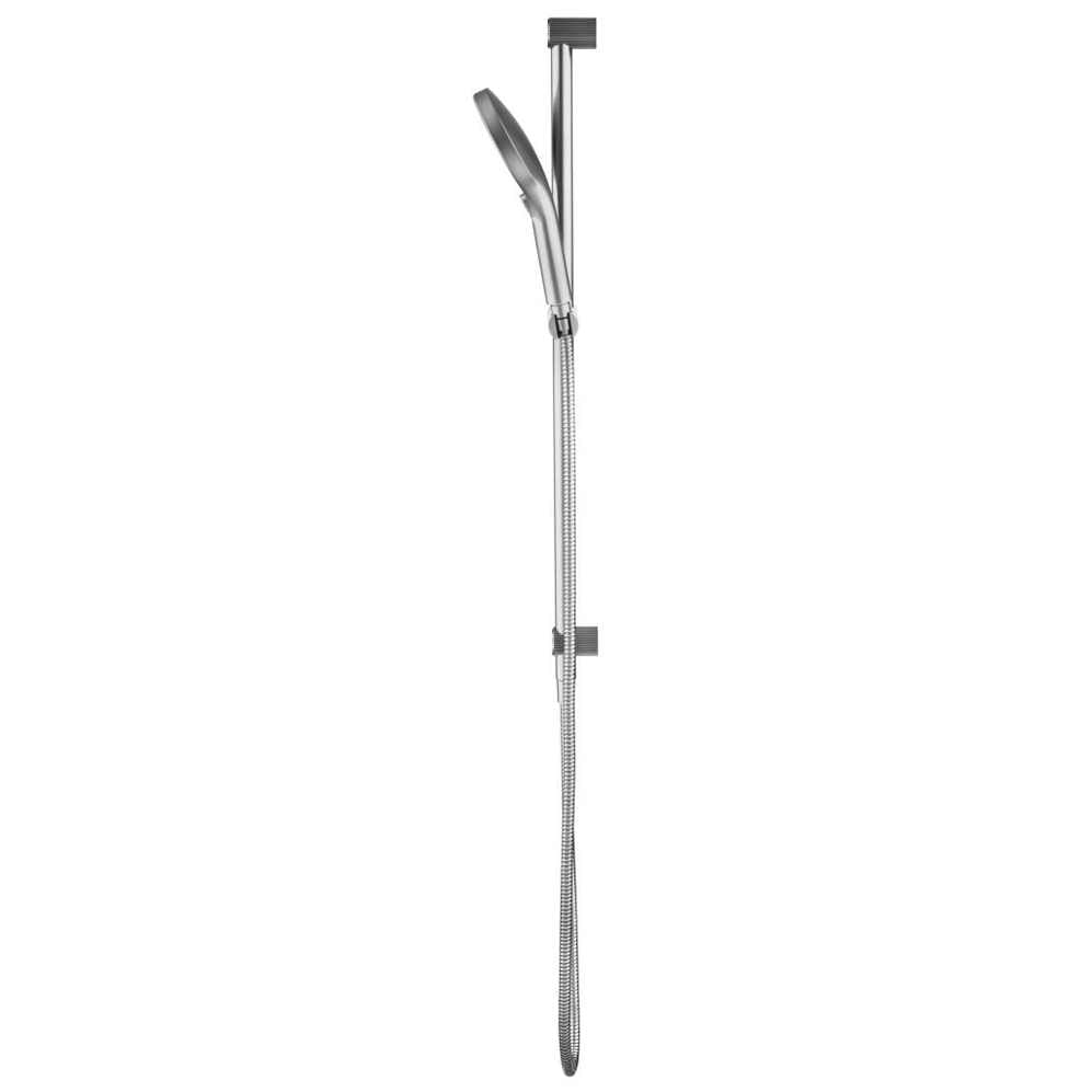 Bella Vista Mica Fluted Shower Rail - Inbuilt Inlet