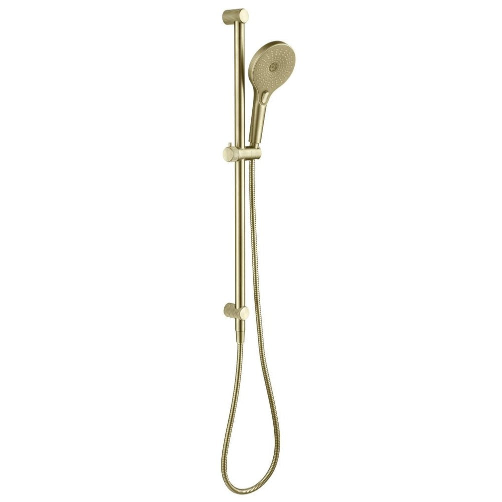 Bella Vista Mica Fluted Shower Rail - Inbuilt Inlet