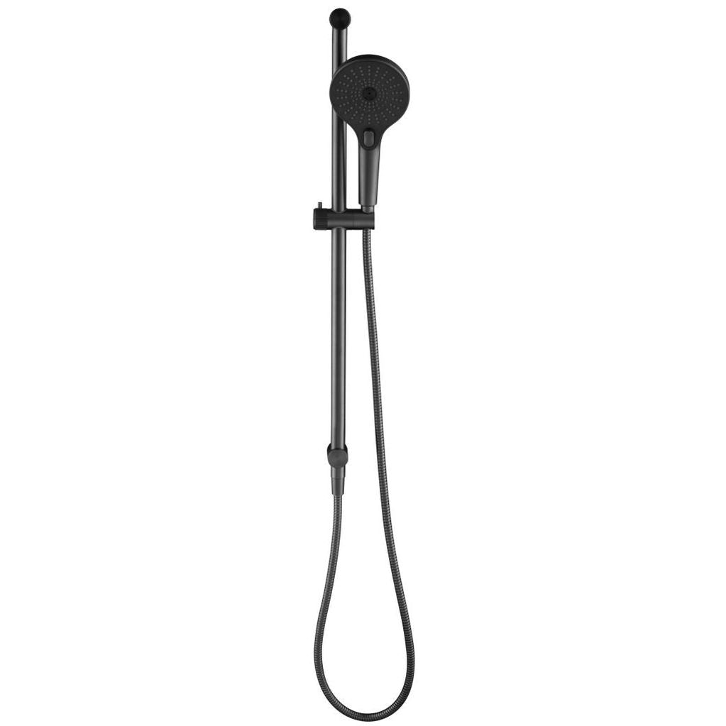 Bella Vista Mica Fluted Shower Rail - Inbuilt Inlet