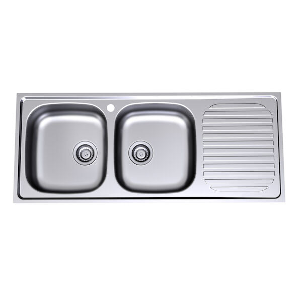 Caroma Radiant R200 Double End Bowl 1TH LHB