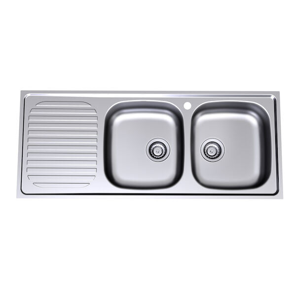 Caroma Radiant R200 Double End Bowl 1TH LHB