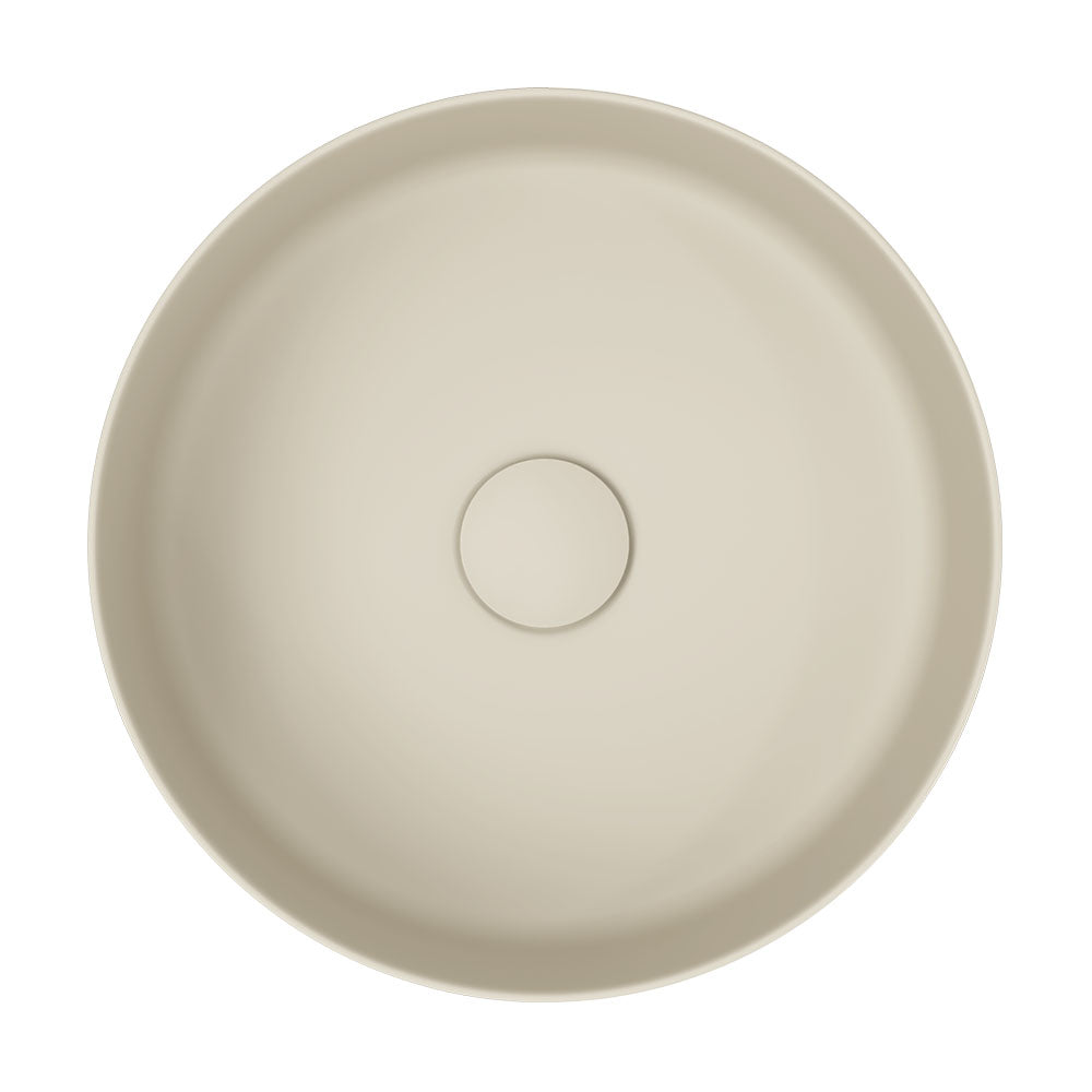 Fienza Reba Above Counter Basin, Matte Khaki