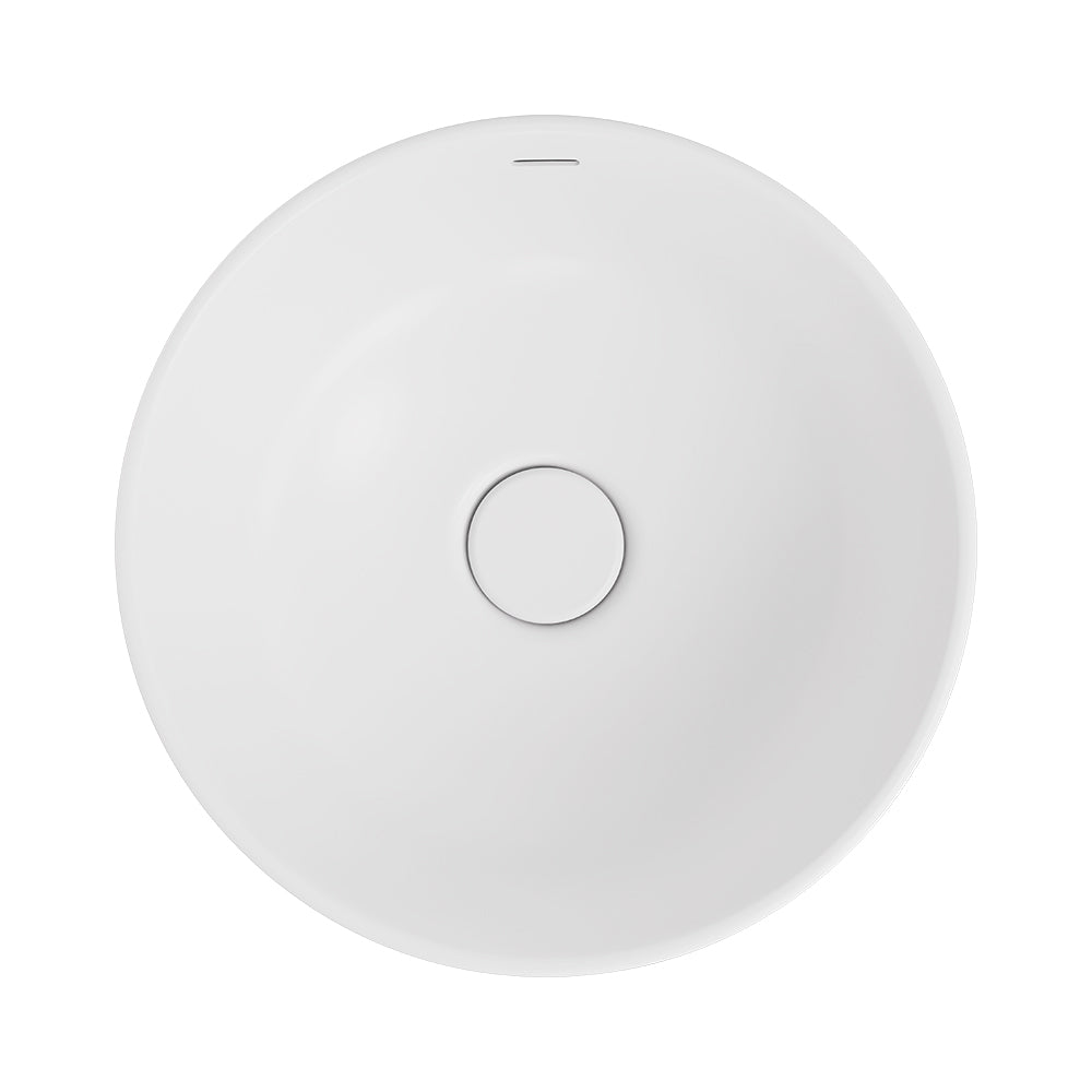Fienza Reba Luxe Above Counter Basin, Matte White