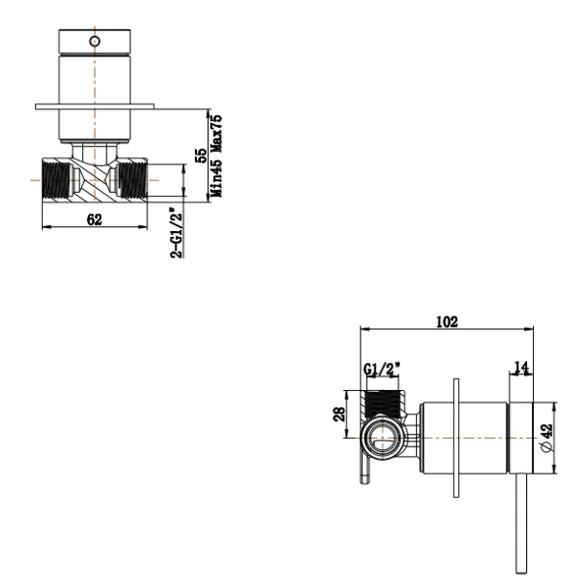 Bella Vista Mica 8-Piece Bathroom Package - Dusk Bronze