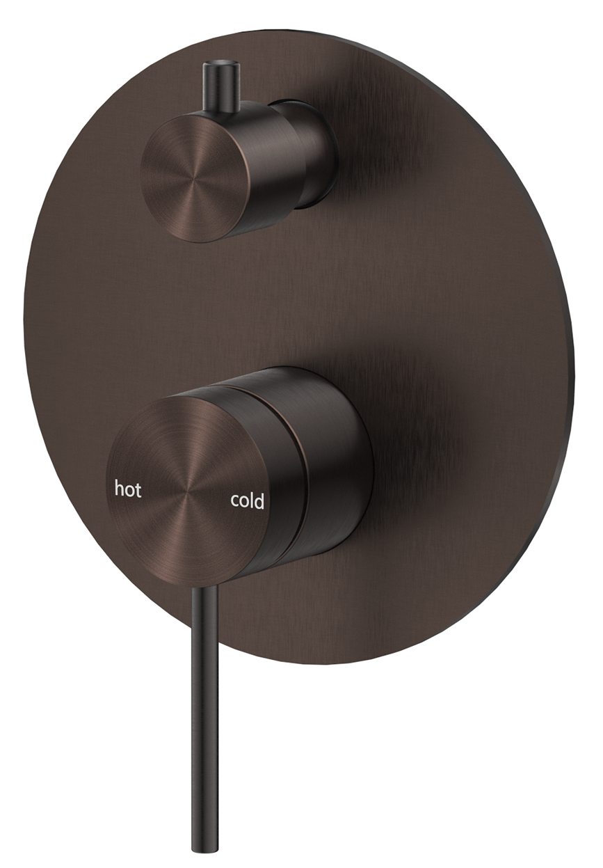 Bella Vista Mica Shower Mixer Diverter - 1P - TRIM KIT ONLY