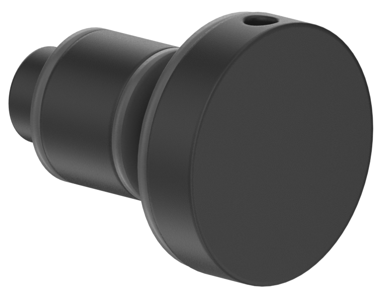 Bella Vista Shower Screen Sliding Rail-to-Glass Bracket - Black