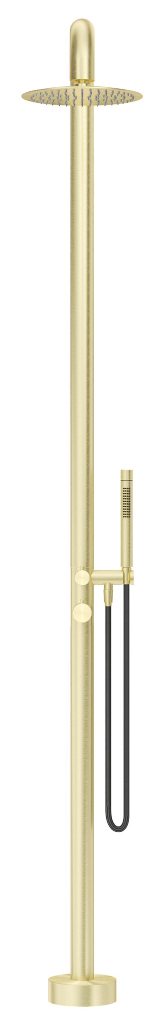 Bella Vista Mica Soft Square Freestanding Outdoor Shower