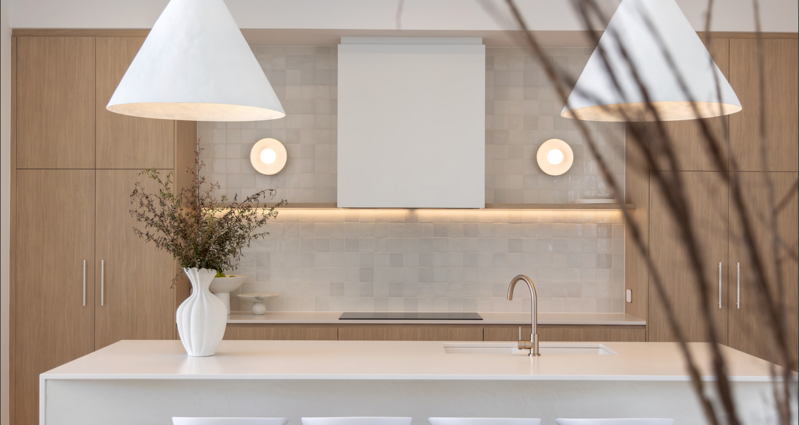 Meir Round Gooseneck Kitchen Mixer Tap