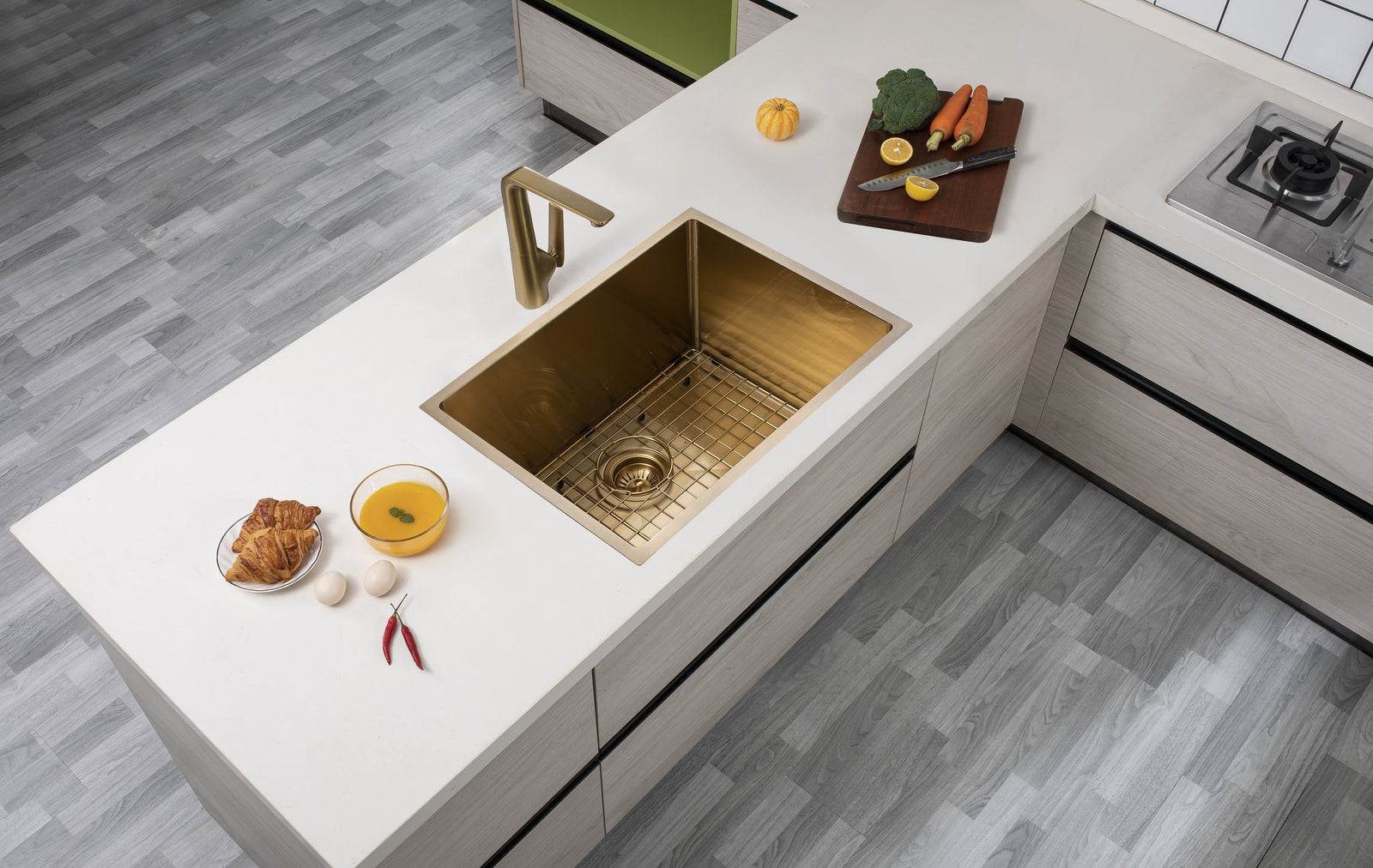 Handmade Top/Undermount Single Bowl Kitchen/Laundry Sink | 600x450x300mm
