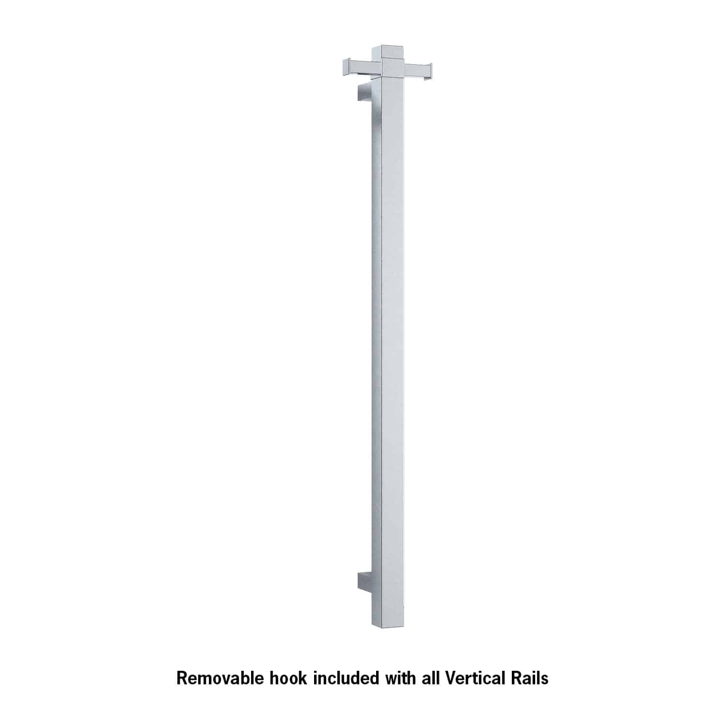 Thermorail Square 12Volt Vertical Bar With Optional Hook