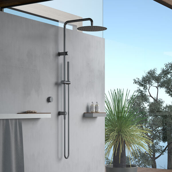 Caroma Elvire Rail Shower with Overhead 300mm
