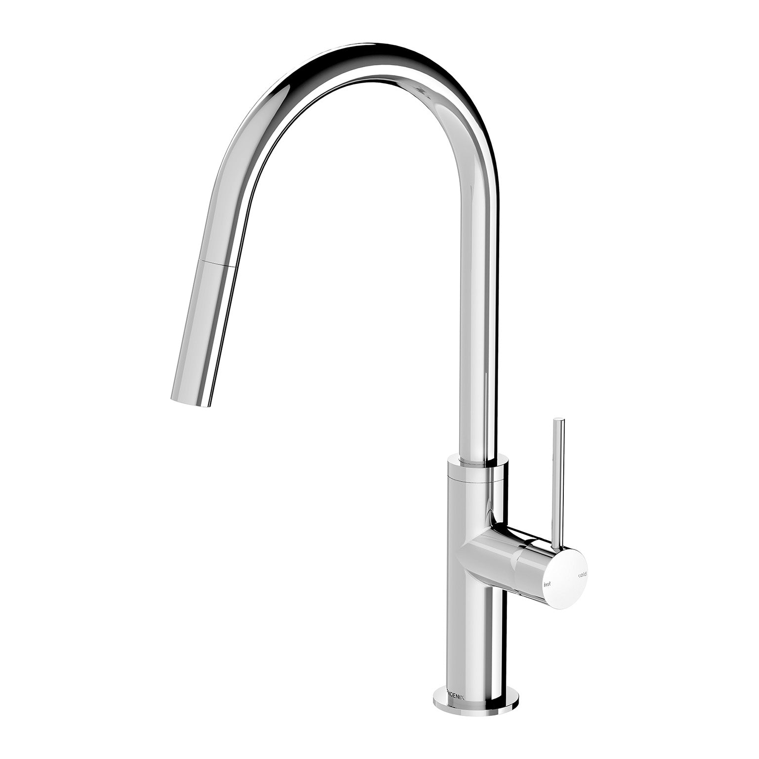 Phoenix Vivid Slimline Pull Out Sink Mixer 200mm – Lead Free