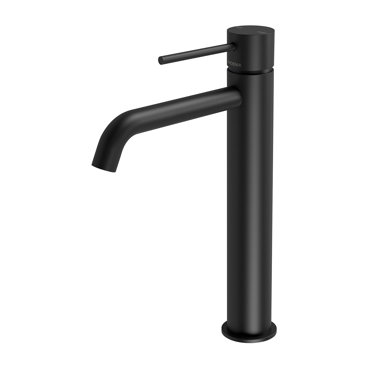 Phoenix Vivid Slimline Vessel Mixer Curved Outlet – Lead Free