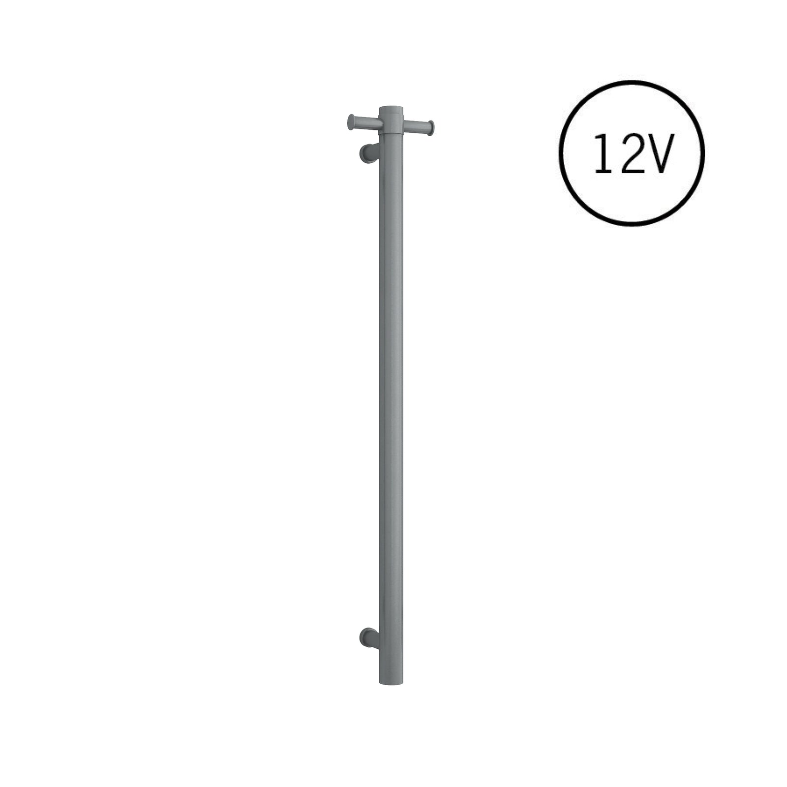 Thermorail Straight/Round 12Volt Vertical Bar With Optional Hook
