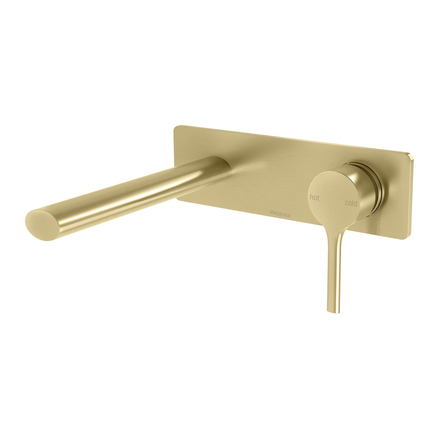 Phoenix Vivid Slimline Oval SwitchMix Wall Basin / Bath Mixer Set 175mm (Complete Kit) – Lead Free