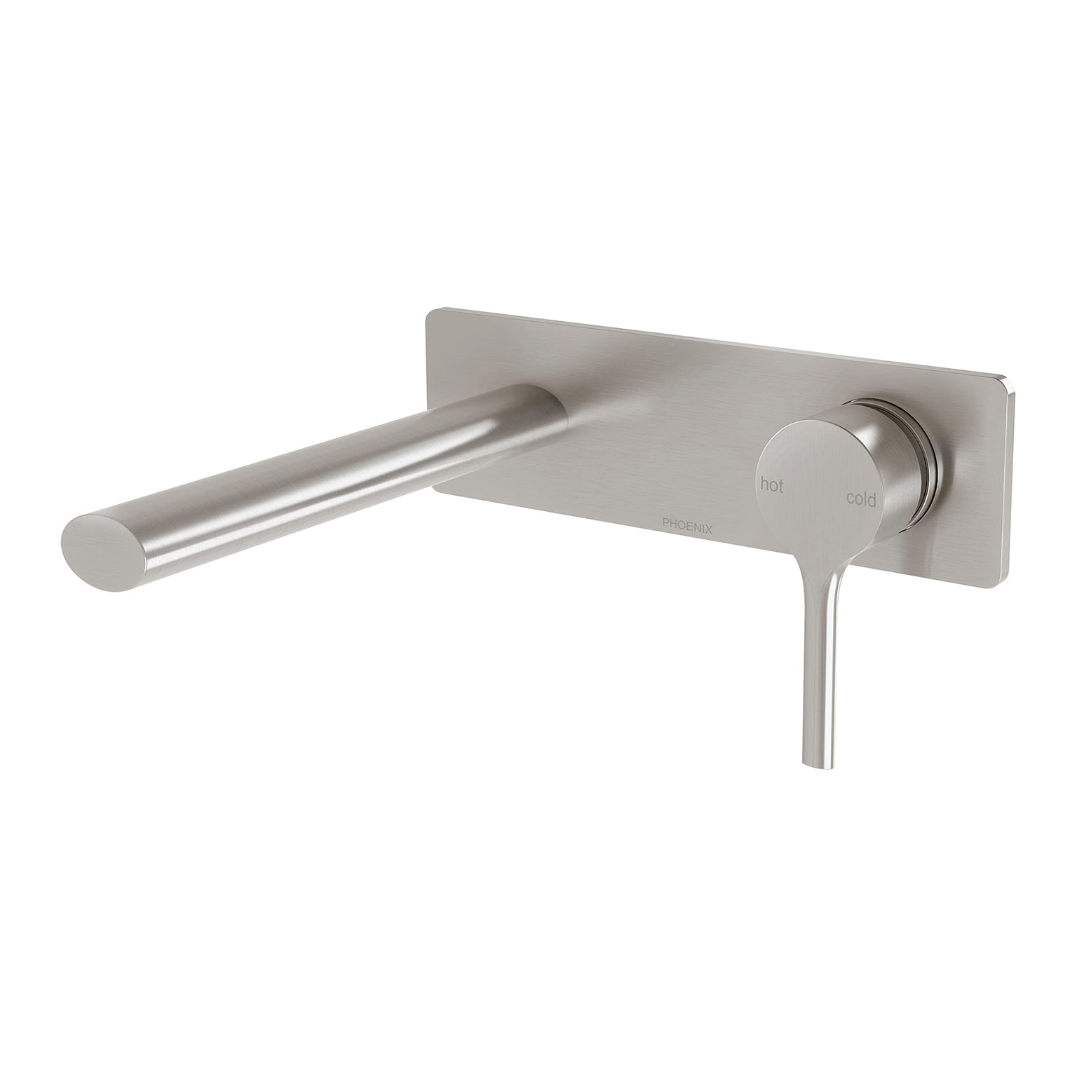 Phoenix Vivid Slimline Oval SwitchMix Wall Basin / Bath Mixer Set 175mm (Complete Kit) – Lead Free