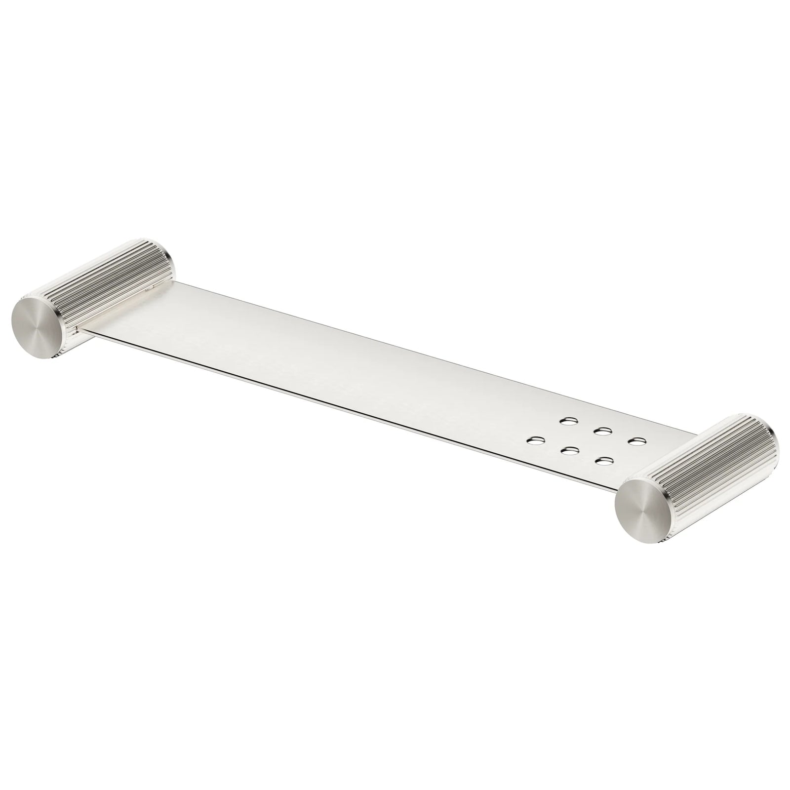 Bella Vista Mica Fluted 9-Piece Bathroom Package | Brushed Nickel