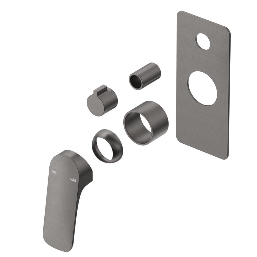 Bella Vista Kaza Shower Mixer Diverter - 1P - TRIM KIT ONLY