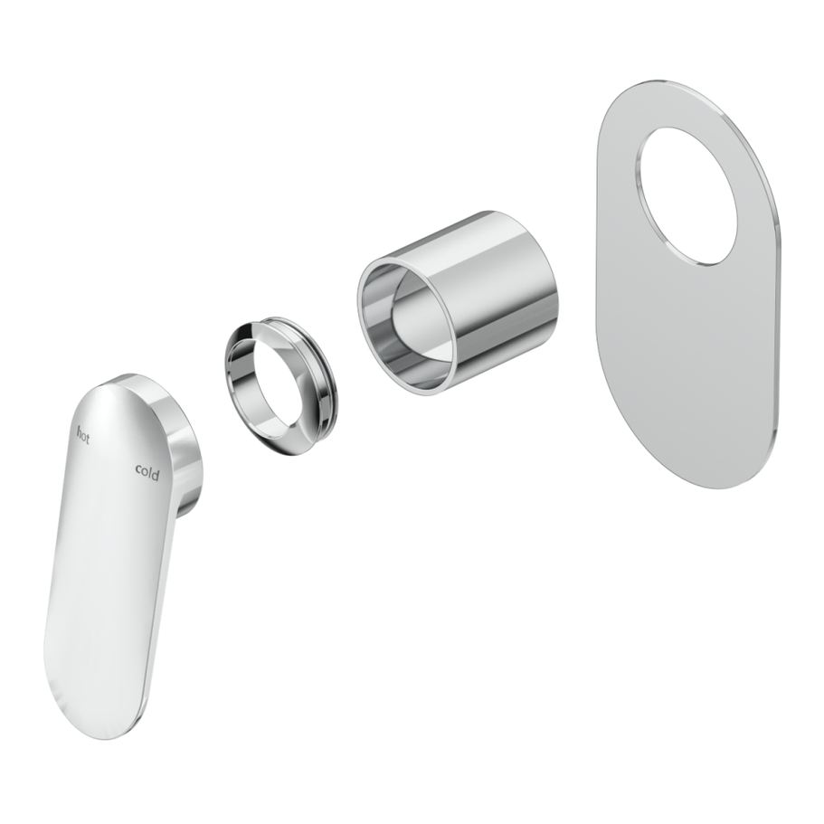 Bella Vista Lantra Shower Mixer - Oval Plate - TRIM KIT ONLY
