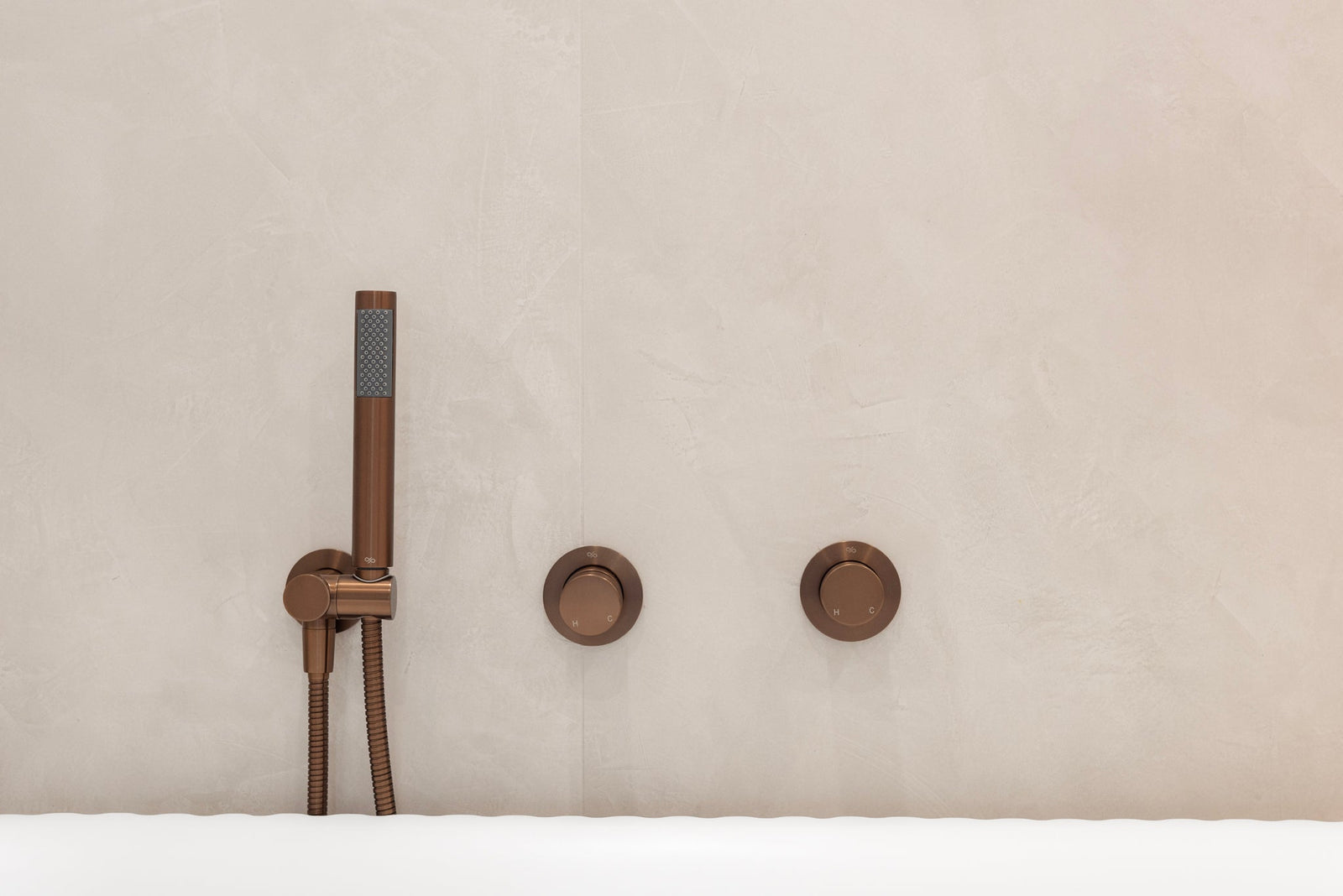 Meir Round Wall Mixer Pinless Handle Finish Kit