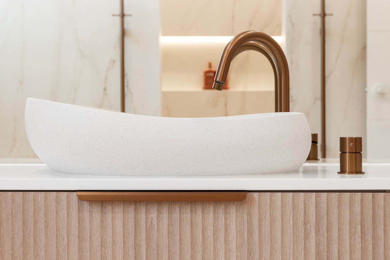 Meir Round Hob Mounted Swivel Spout